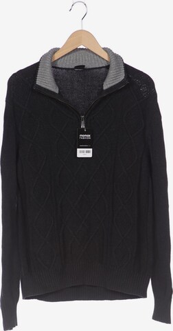 OLYMP Sweater & Cardigan in XL in Black: front