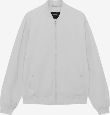 Veste mi-saison Pull&Bear en blanc : devant