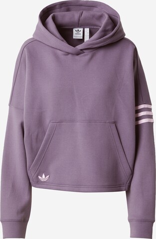 ADIDAS ORIGINALS Sweatshirt in Purple: front