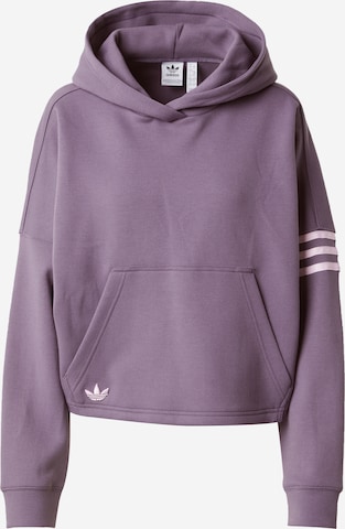 ADIDAS ORIGINALS Sweatshirt in Purple: front