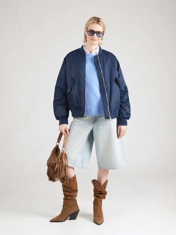 ZABAIONE Pullover in Blau