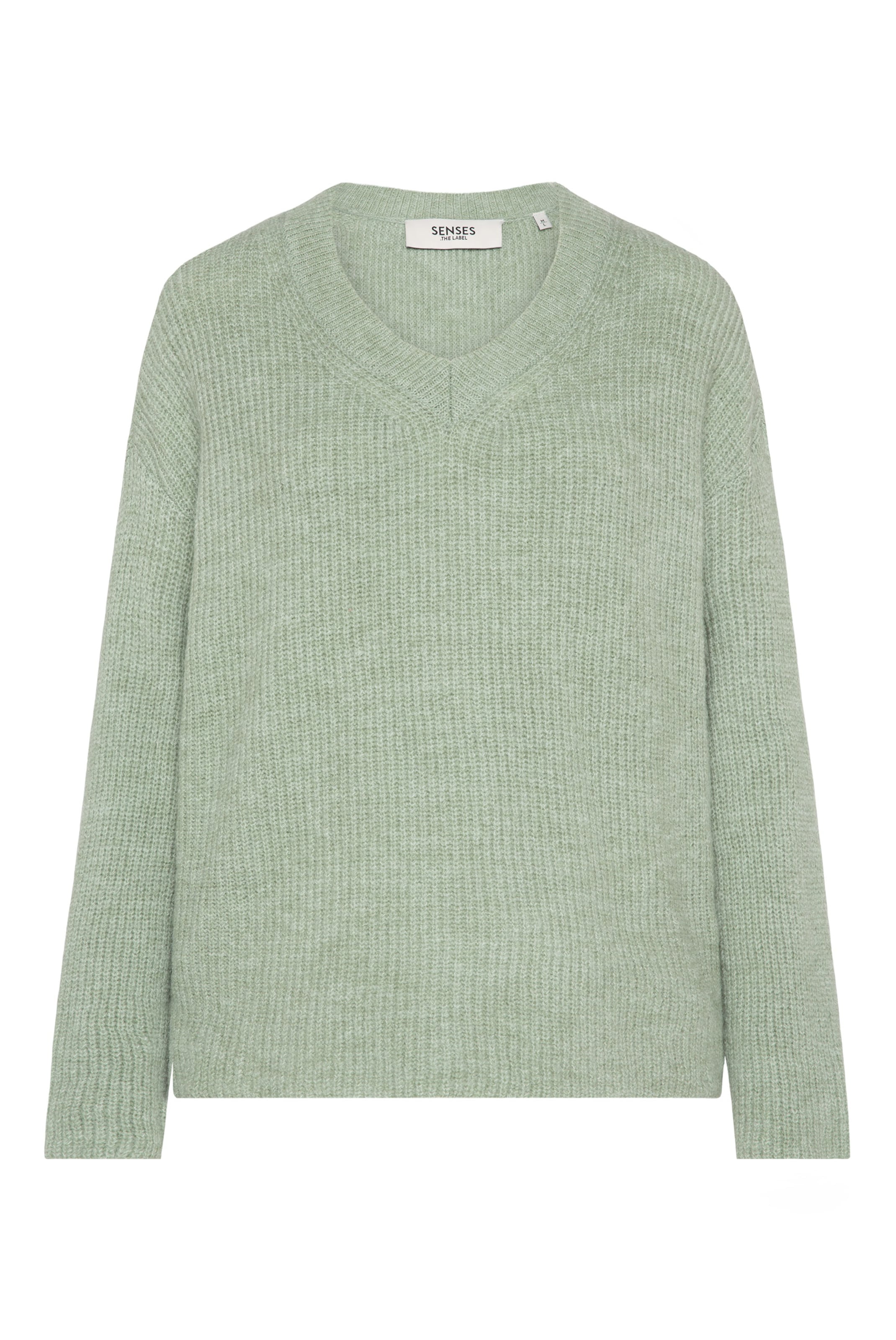 SENSES.THE LABEL Pullover in Blau: Vorderseite