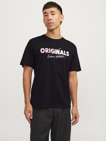 JACK & JONES Shirt in Black: front