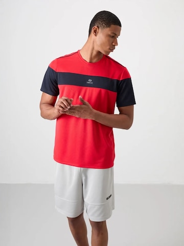 Tommy Life Functioneel shirt in Rood