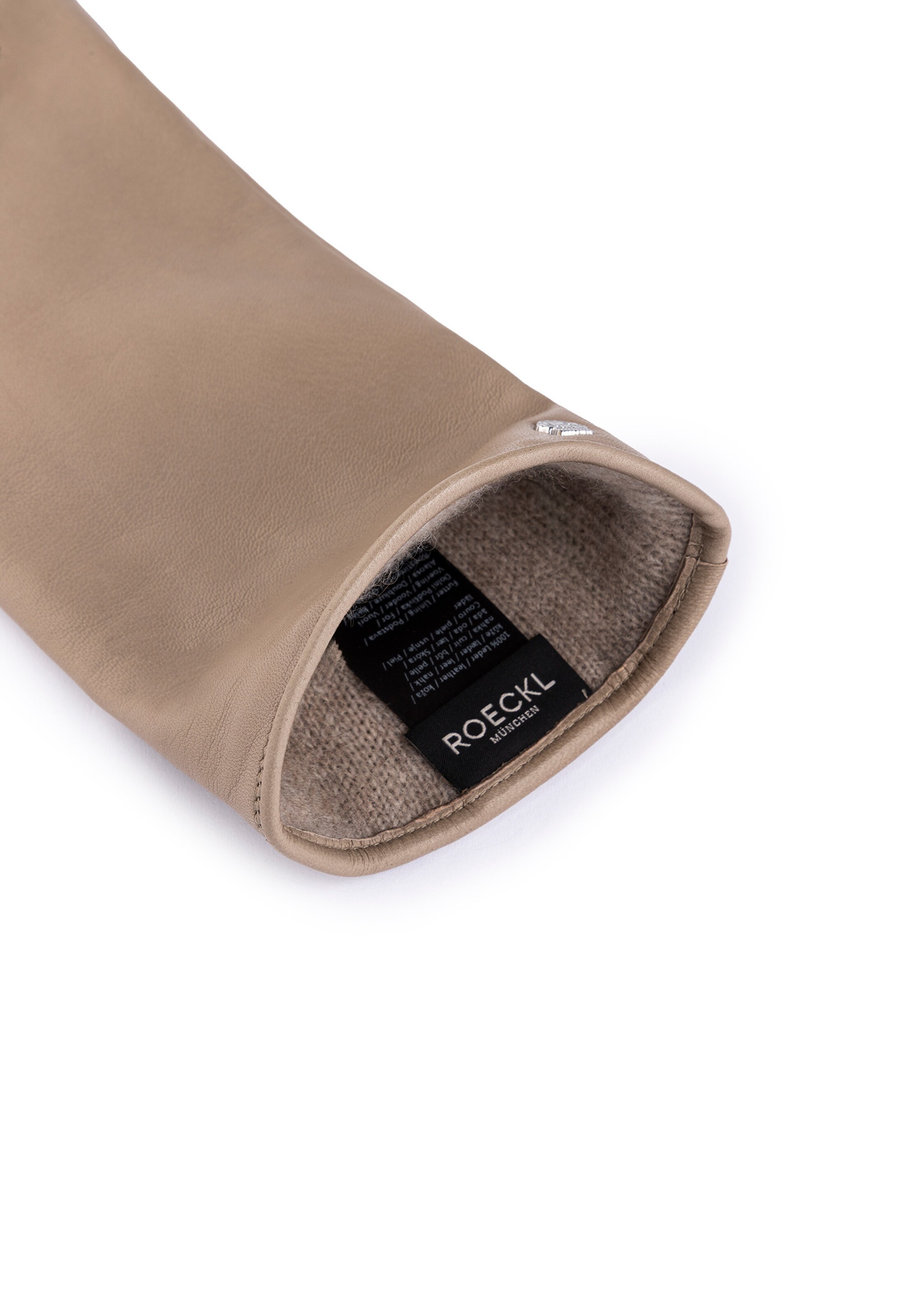 Roeckl Fingerhandschuhe ' Prag ' in Beige