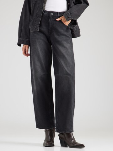 Herrlicher Barrel Jeans in Schwarz: Vorderseite