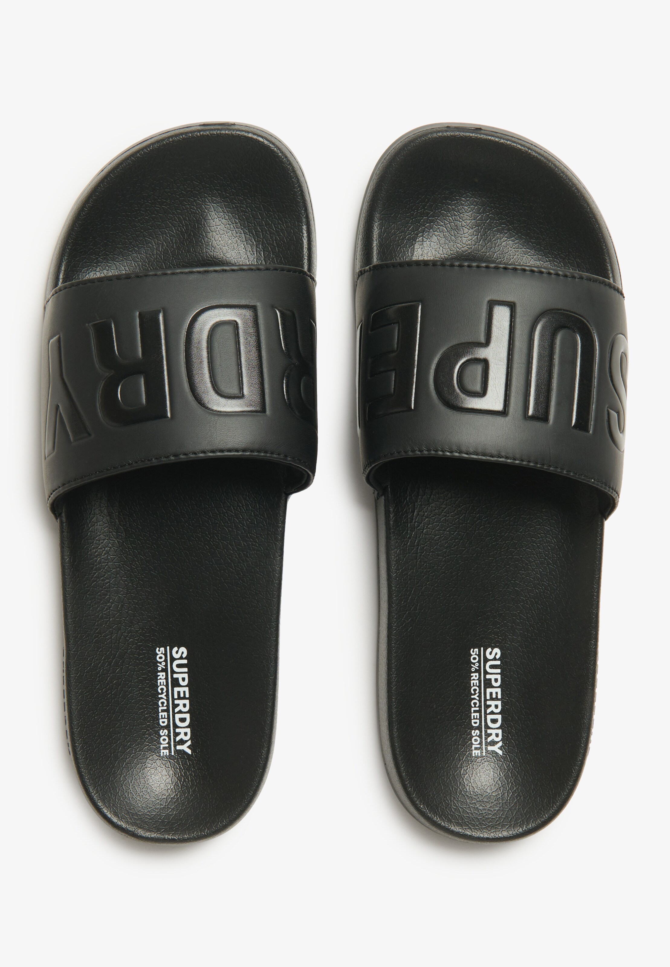 Superdry Strand-/Badeschuh in Schwarz