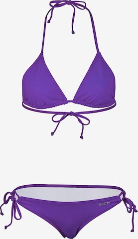 BECO the world of aquasports Bikini in Purple: front