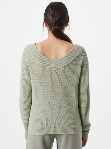 ONLY Sweater 'MELTON' in Green