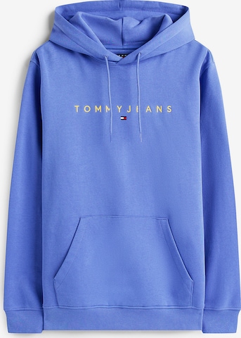 Sweat-shirt Tommy Jeans en violet : devant