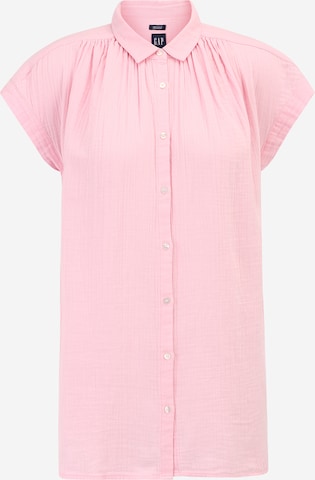 Gap Tall Blouse in Pink: front