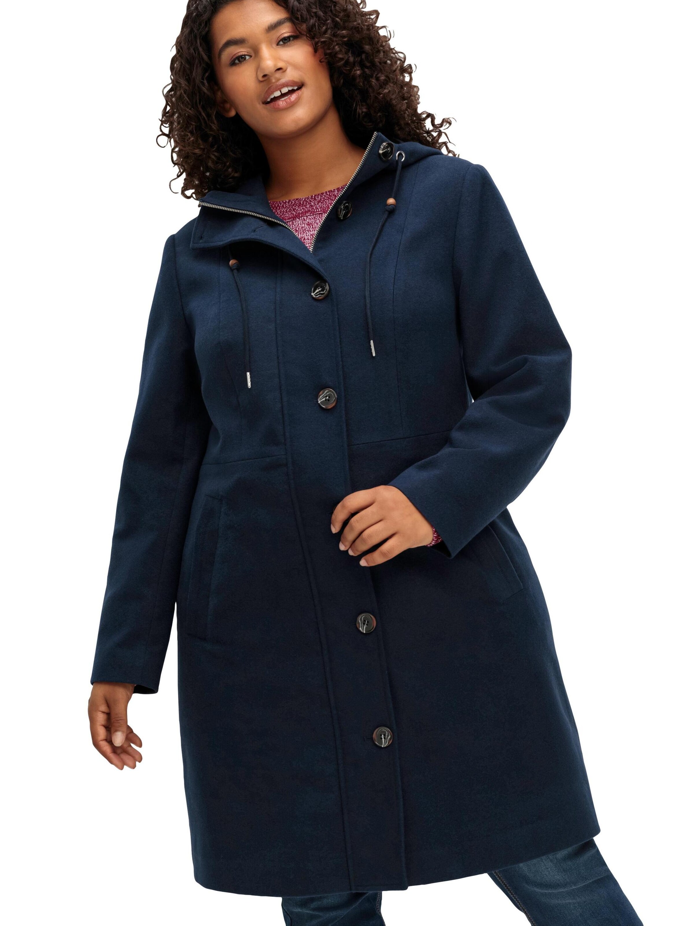 SHEEGO Зимнее пальто в Синий