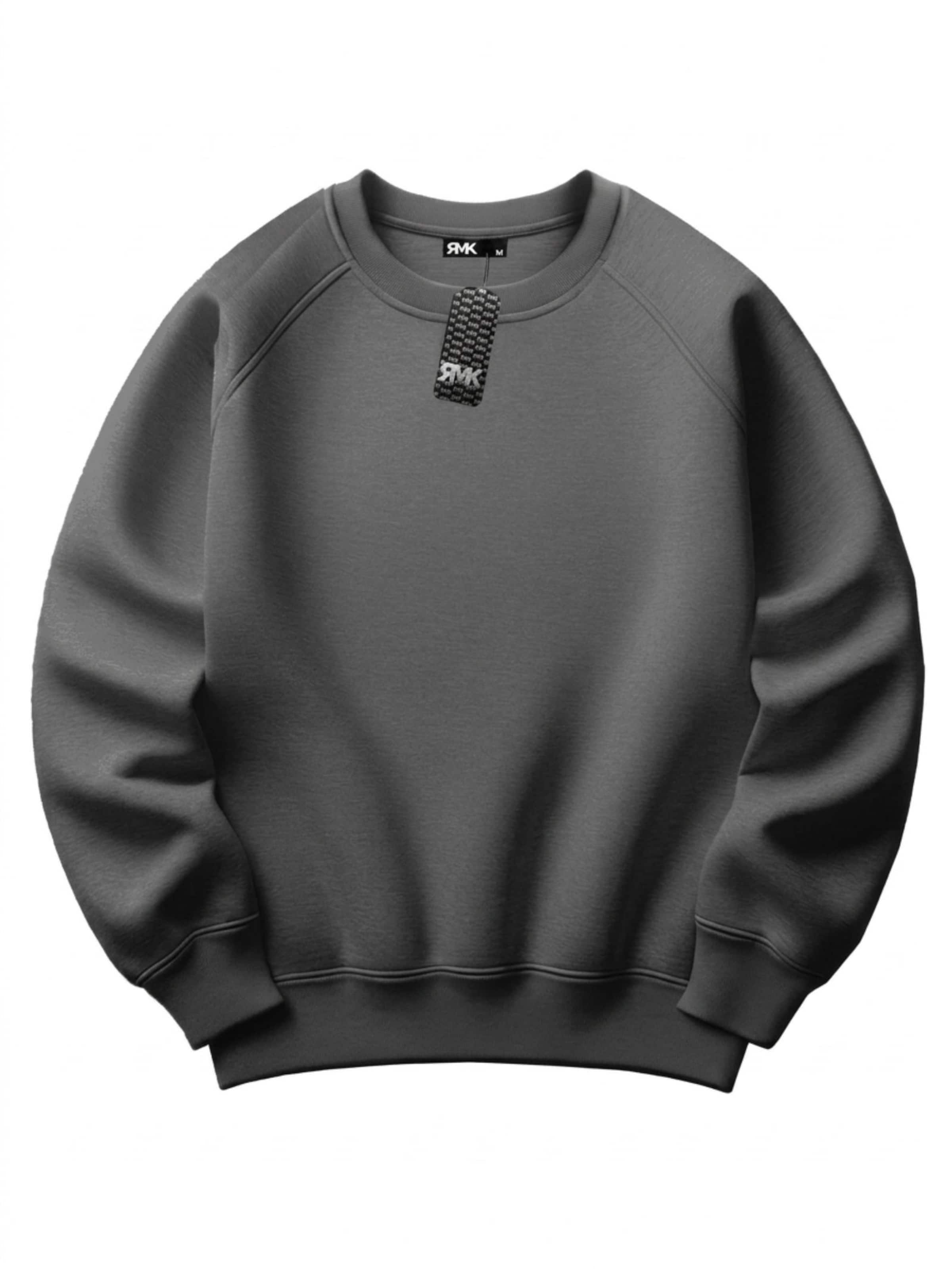 RMK Sweatshirt‌‌‌‌‌‌‌ in Grau: Vorderseite