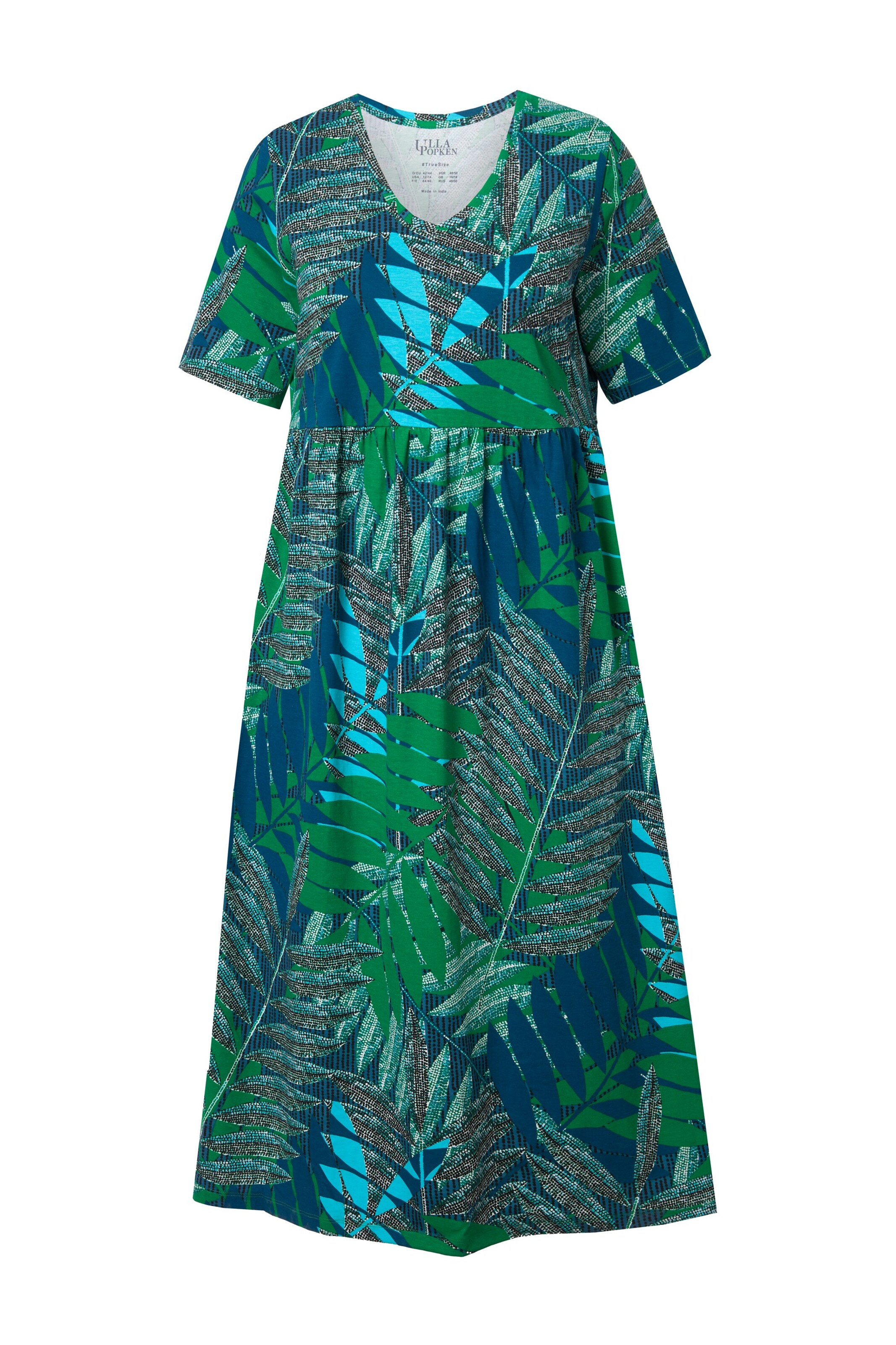 Robe Ulla Popken en vert : devant