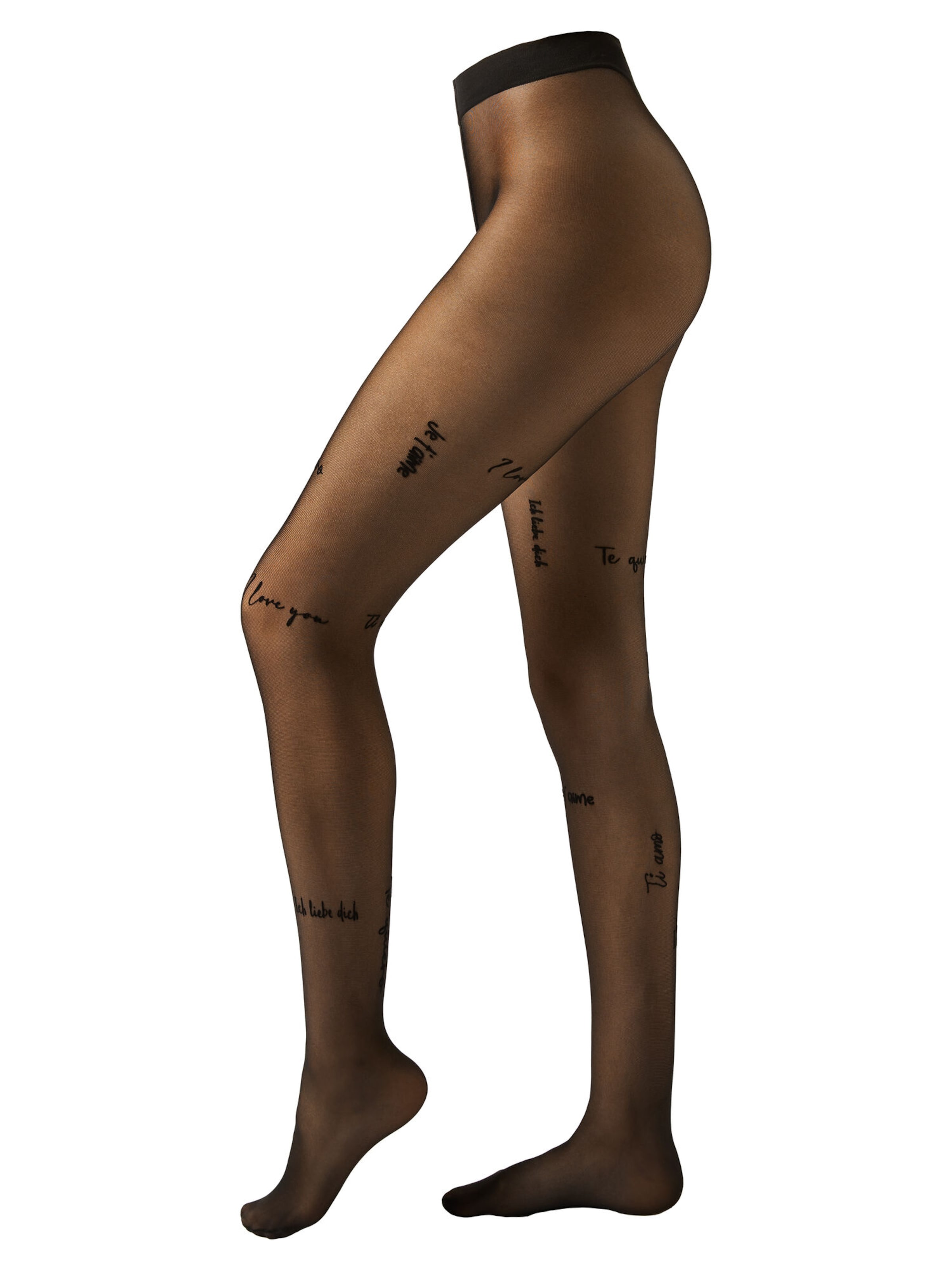 CALZEDONIA Strumpfhose in Schwarz: Vorderseite