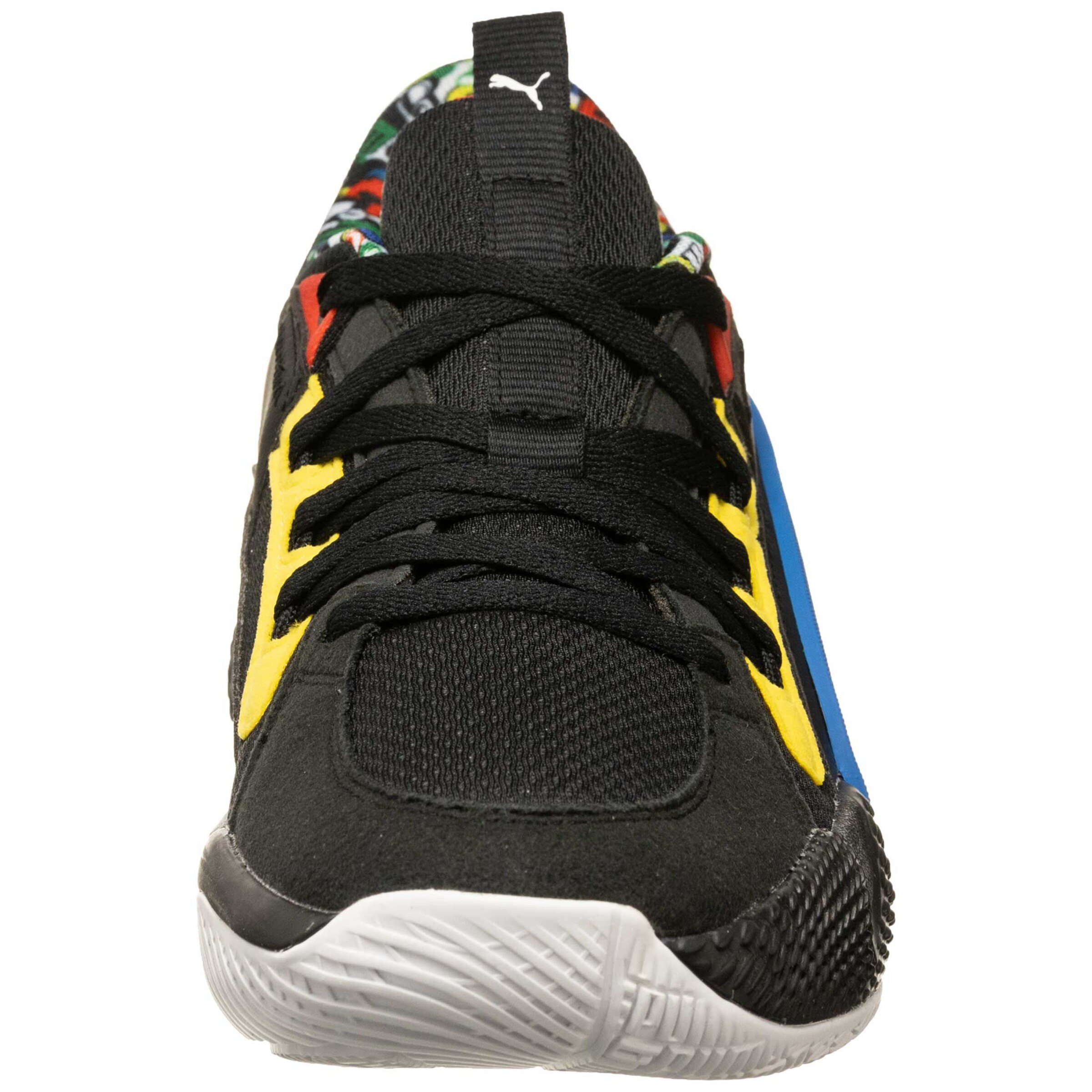 PUMA Sportcipő 'Court Ride Chaos Trash Talk' - fekete