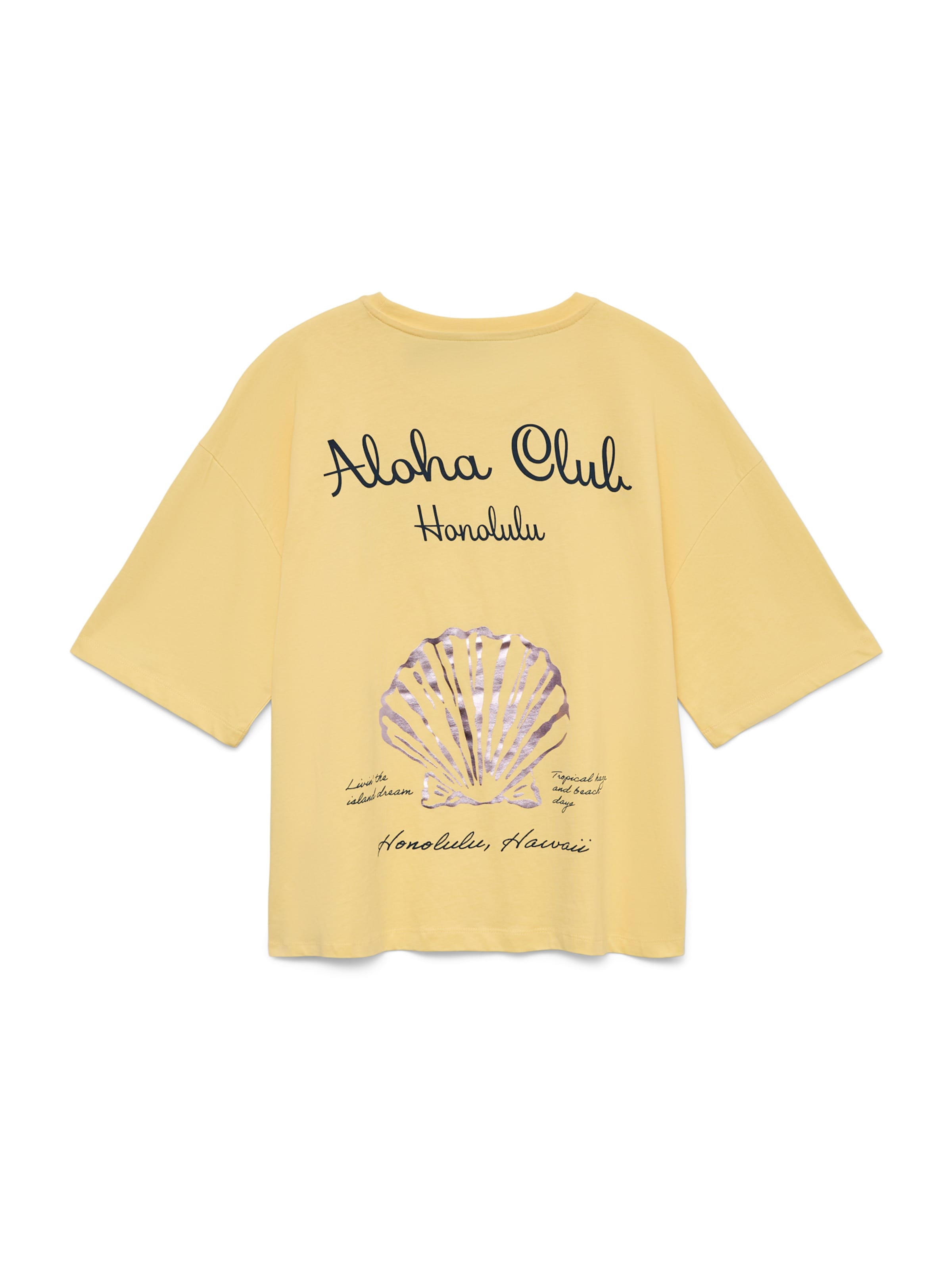 VERO MODA Tričko 'VMSIGRID KELLY' - Žltá