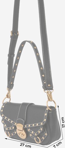 GUESS - Mala de ombro 'SARDINIA' em preto