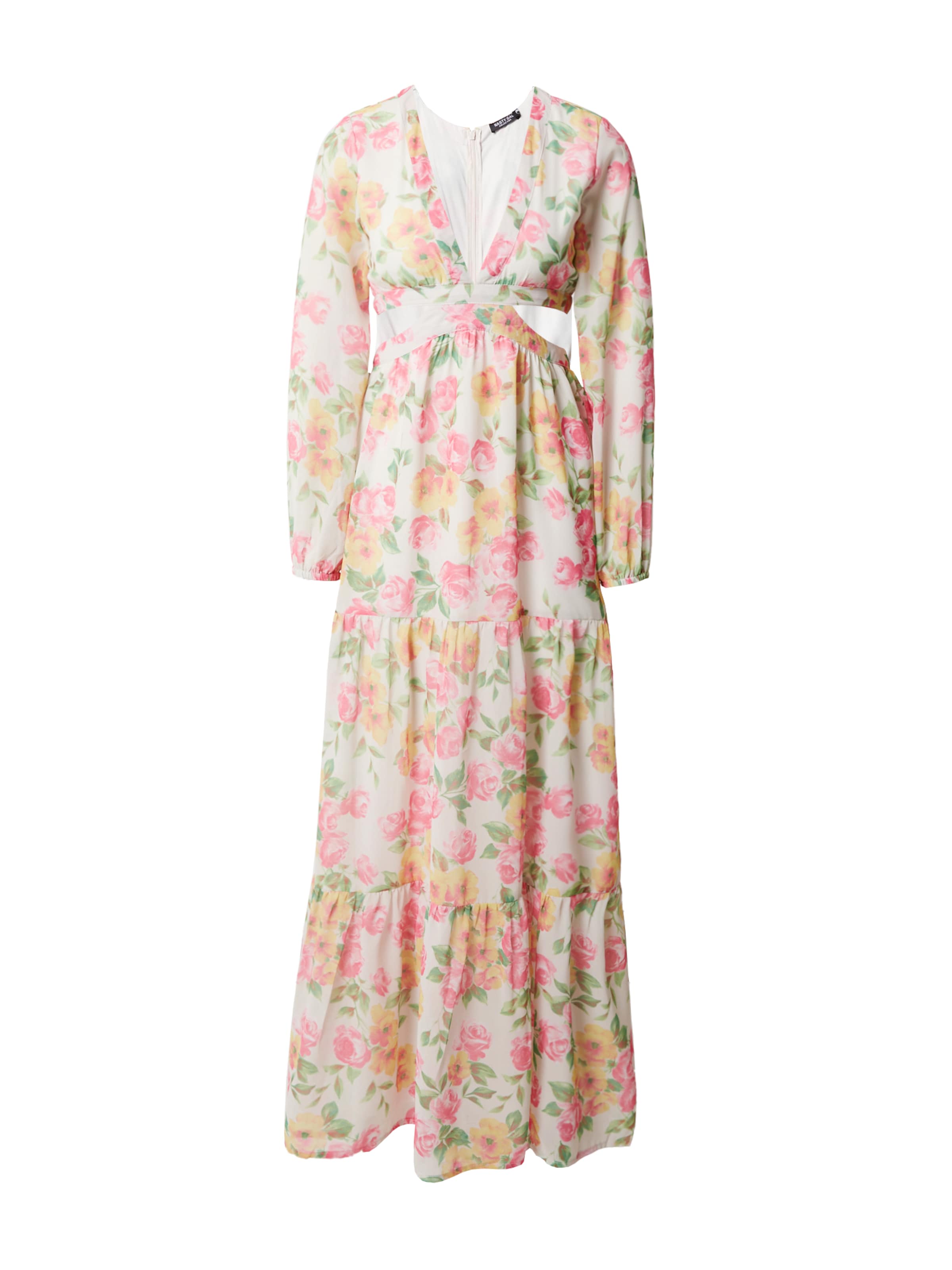 Nasty Gal Платье в Бежевый: спереди