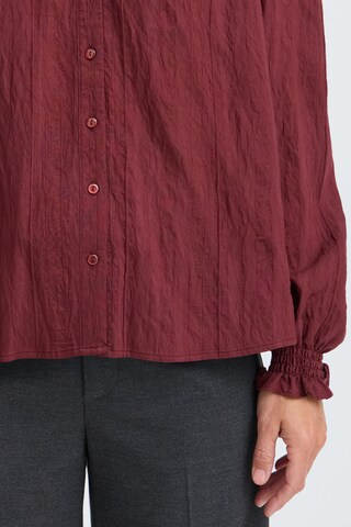 Pulz Bluse 'ESMEE' i rød