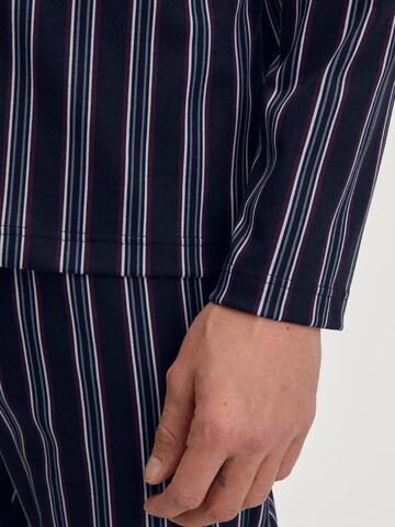 CALIDA Pyjama lang 'Relax Streamline'‌‌‌ in Blau