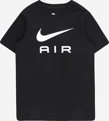 Tricou de la Nike Sportswear pe negru: față