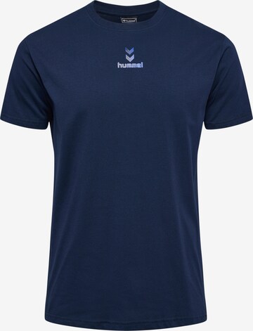 Hummel Shirt 'Active' in Blue: front