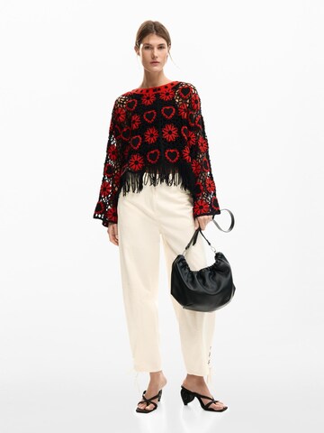 Desigual Pullover i sort