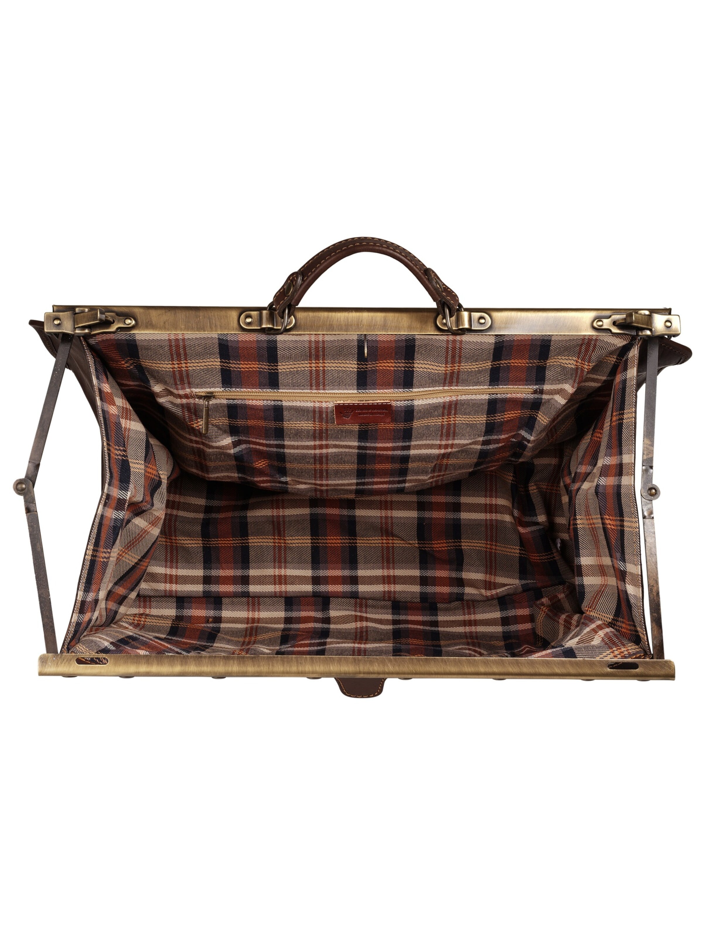 piké - Bolsa de viaje 'LOMBARDIA GRANDE' en marrón