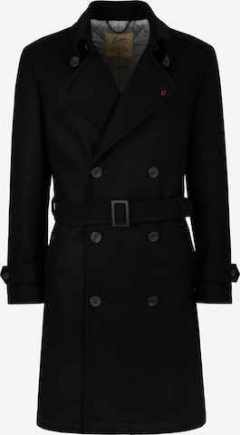 STRELLSON Between-Seasons Coat in Black: front