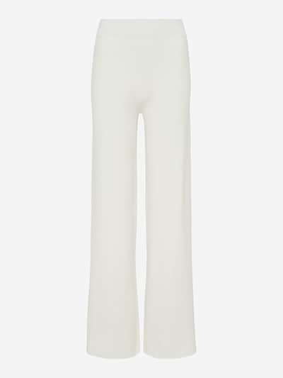 Lezu Pantalon 'Lotta' en blanc, Vue avec produit