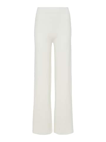regular Pantaloni 'Lotta' di Lezu in bianco: frontale