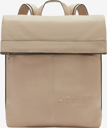 Liebeskind Berlin - Mochila 'Elvira' em bege: frente