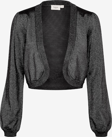 SAINT TROPEZ Strickjacke 'Kila' in Schwarz: predná strana