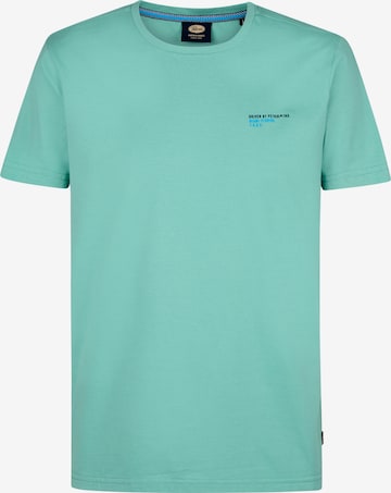 T-Shirt Petrol Industries en vert : devant