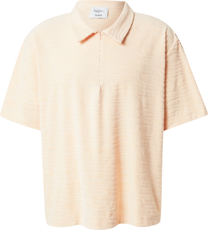 Smiles Poloshirt 'Tristan' in Pastellgelb PN7357 Smiles Poloshirt 'Tristan' in Pastellgelb PN7357