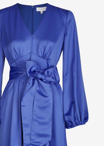 Robe de soirée KLEO en bleu