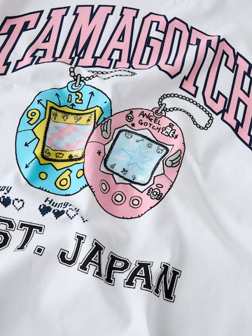 NAME IT - Camiseta 'Tamagotchi' en blanco