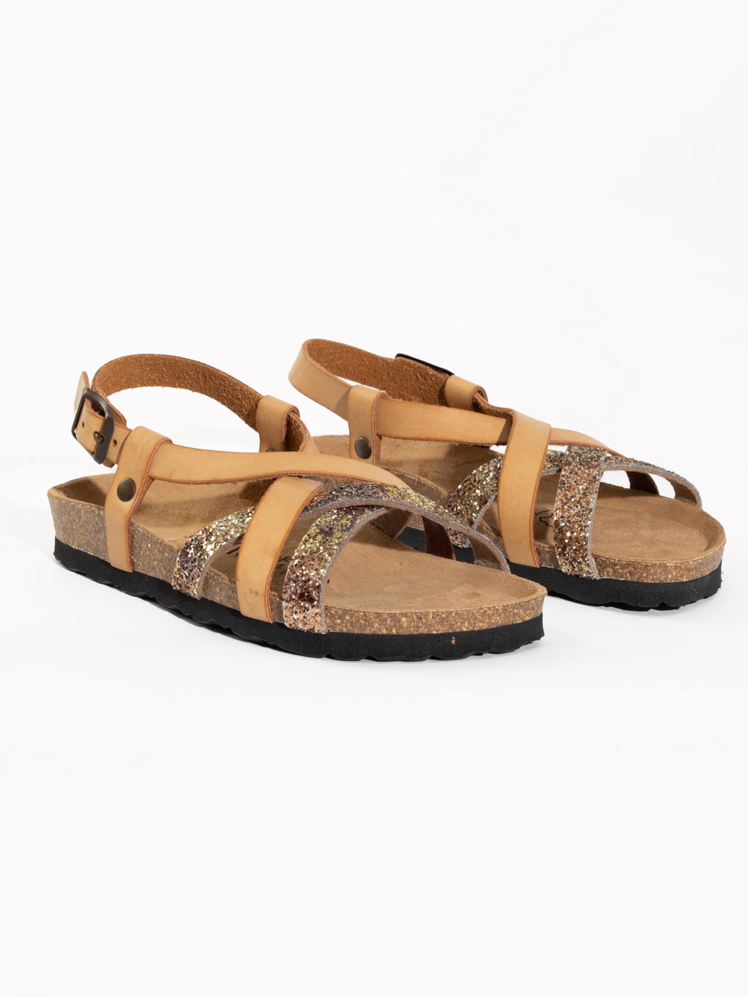 Bayton Riemensandale 'Kari' in Braun