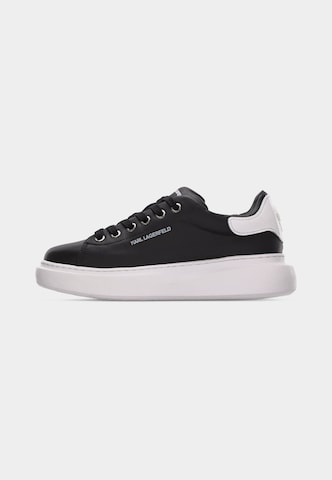 Karl Lagerfeld - Zapatillas deportivas bajas en negro: frente