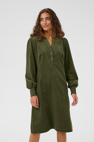 Robe 'Ula Rhaena' CULTURE en vert : devant