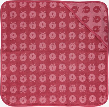 Småfolk Handdoek 'Apfel' in Roze: voorkant