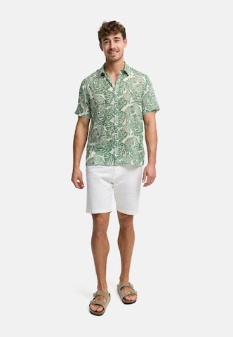 Coupe regular Chemise ' Malve ' INDICODE JEANS en vert