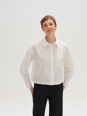 Camicia da donna 'Felanda' di OPUS in bianco: frontale