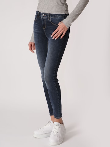 Miracle of Denim Skinny Jeans 'Sina' in Blue: front