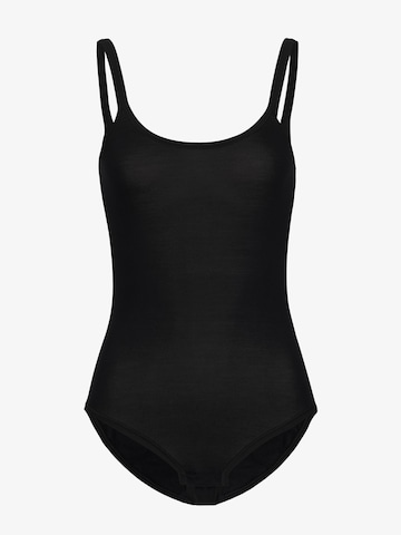 Erlich Textil - Body 'Mareen' en negro: frente