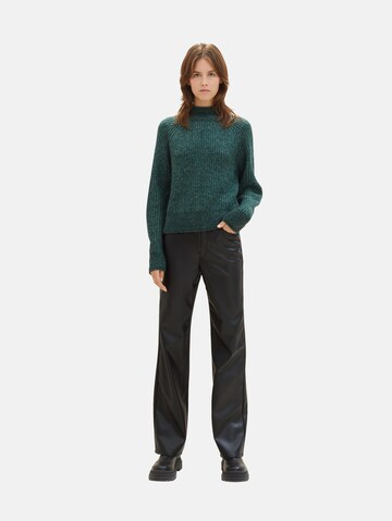 TOM TAILOR DENIM Sweater in Green