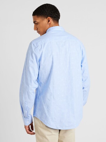 Casual Friday Regular Fit Hemd 'Anton' in Blau