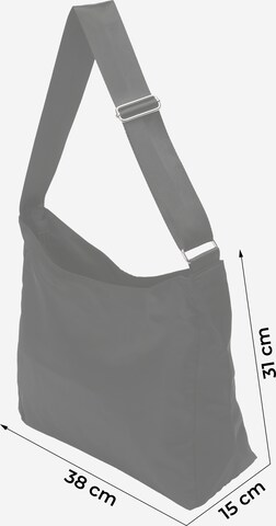 WEEKDAY Schultertasche 'Carry' in Schwarz