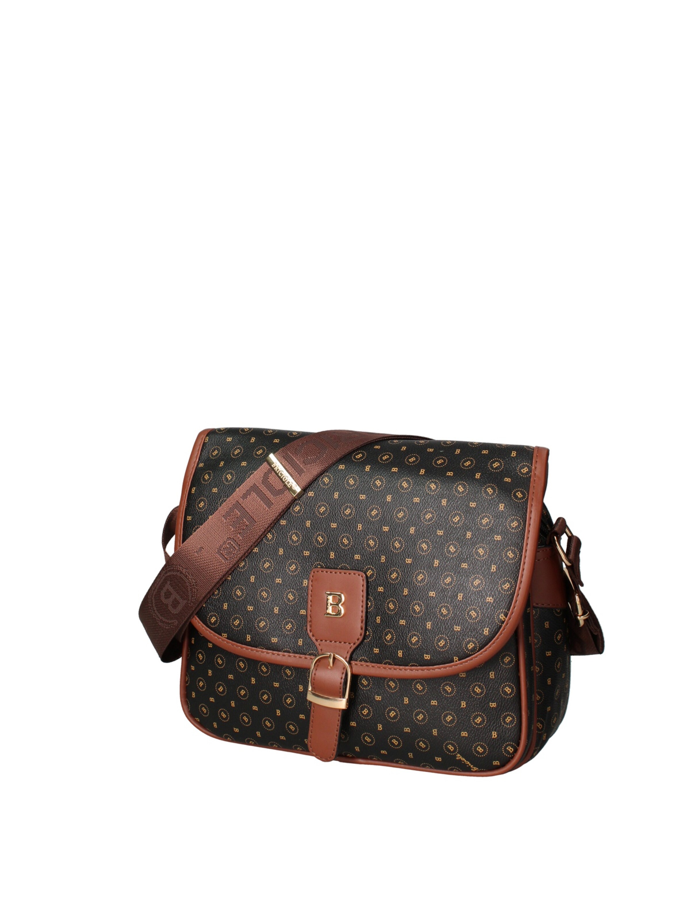 Briciole Shoulder bag in Black: front